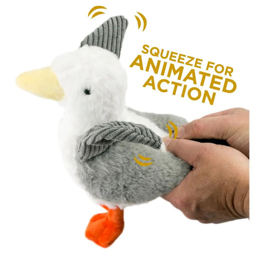 Animated Seagull Dog Toy-Tall Tails